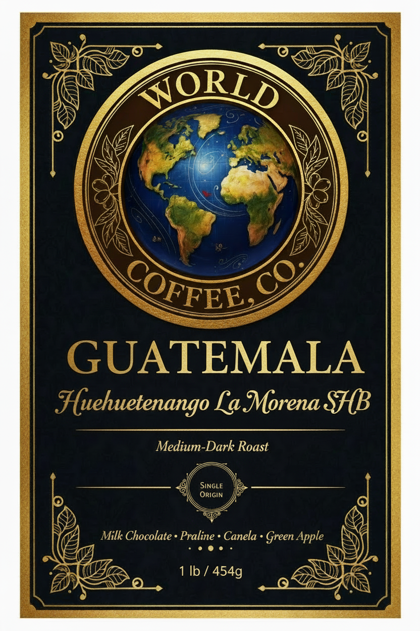 Guatemala Huehuetenango La Morena SHB - World Coffee Co.